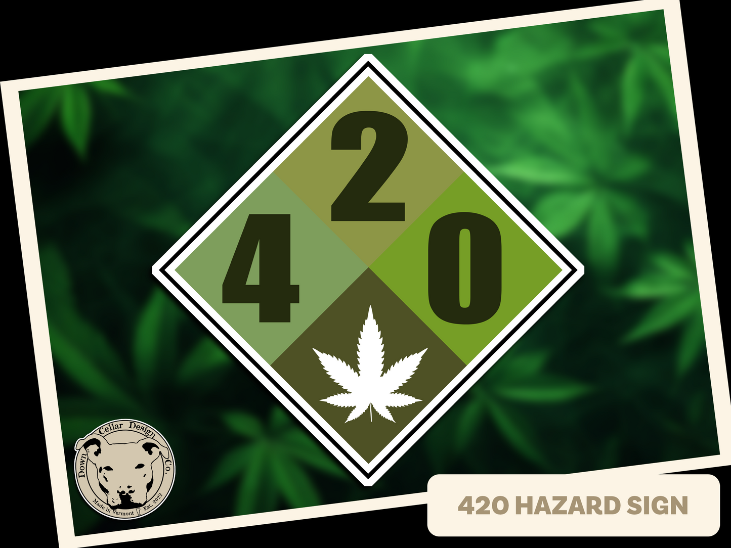 420 Hazard Sign